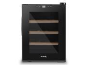 H.Koenig AGE12 Ψυγείο Συντηρητής Κρασιών 31L για 12 Φιάλες με Οθόνη Led 34.5x48x47 cm