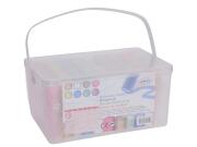 Σετ Jumbo Χρωματιστές Κιμωλίες 54 τεμ σε πλαστικό δοχείο αποθήκευσης, Jumbo Chalk set