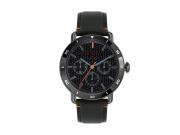 Ted Baker Ανδρικό Ρολόι Χειρός με Μαύρο Καντράν και Μαύρο Δερμάτινο Λουράκι, BKPMGS003