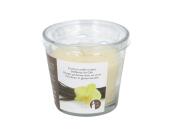 Αρωματικό Κερί Χώρου σε γυάλινο δοχείο διάρκειας 25 ωρών και 145gr, 8x8x8 cm Vanilla