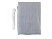 Πανί Περίφραξης κήπου, μπαλκονιού σε γκρί χρώμα με σχοινιά, διαστάσεων 0.75x6m