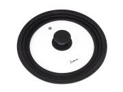 Luigi Ferrero Γυάλινο Καπάκι για Σκεύη διαμέτρου 20/22/24 cm με Δαχτυλίδι Σιλικόνης, FR-2024SB