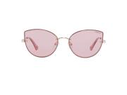 Polaroid Γυναικεία Γυαλιά Ηλίου Cat Eye με Μεταλλικό Χρυσό Σκελετό και Ροζ Φακούς, PLD 4092/S EYR 58