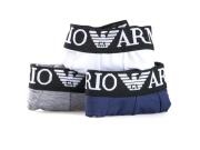 Emporio Armani Σετ Ανδρικά Μποξεράκια 3 τεμαχίων με λάστιχο σε 3 χρώματα, AR9701663 Large