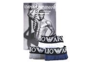 Emporio Armani Σετ Ανδρικά Μποξεράκια 3 τεμαχίων με λάστιχο σε 3 χρώματα, AR9701663 Xlarge