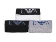 Emporio Armani Σετ Ανδρικά Μποξεράκια 3 τεμαχίων με λάστιχο σε 3 χρώματα, AR1635626 Large