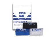 Emporio Armani Σετ Ανδρικά Μποξεράκια 3 τεμαχίων με λάστιχο σε 3 χρώματα, AR7495691 Small