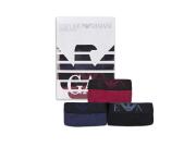 Emporio Armani Σετ Ανδρικά Μποξεράκια 3 τεμαχίων με λάστιχο σε 3 χρώματα, AR5059295 XLarge