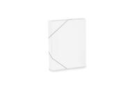 Φάκελος αρχειοθέτησης εγγράφων Α4, με λάστιχο σε 3 χρώματα, 23.5x4.5x 32 cm Λευκό