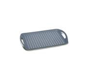 Πλαστικός Δίσκος Σερβιρίσματος σε 2 χρώματα, 45.5x31x4.5 cm Γκρι