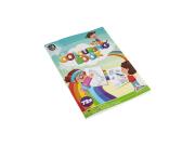 Μπλοκ Ζωγραφικής Μεγέθους Α4 72 φύλλων με Σκίτσα, Κατάλληλο για παιδιά άνω των 3 Ετών