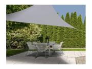 Αντηλιακή Τρίγωνη Τέντα Σκίαστρο, σε χρώμα Γκρι, διαστάσεις 3x3 μέτρα