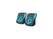 Esperanza Ηχεία για Υπολογιστές Flamenco 2x6W 2.0 σε Μπλε χρώμα, EP140KB