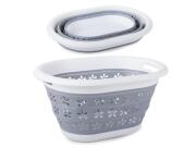 Πτυσσόμενη Λεκάνη απλύτων και μεταφοράς ρούχων, χωρητικότητας 25L, 26x50x37.5 cm