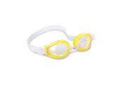 Intex Παιδικά Γυαλιά Κολύμβησης Πισίνας Θαλάσσης με Λουράκι Σιλικόνης, 55602 Κίτρινο