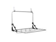 Κρεμαστή Πτυσσόμενη Απλώστρα Ρούχων για μπαλκόνια και πόρτες, 58.5x5x35.5 cm