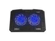 Tracer Βάση ψύξης για Laptop από 10" εως 17” με θύρα usb, σε μαύρο χρώμα, 37x27x3.3 cm