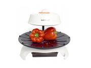 Aria Trade Ηλεκτρική Ψησταριά με Πλάκα Grill 1500W 42.8x36x29.5cm Nutrifresh Λευκό