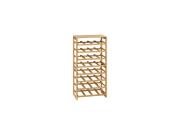 Ξύλινη Κάβα Κρασιών Μπουκαλοθήκη Χωρητικότητας 32 Μπουκάλια,, 45x24x89 cm, Wine Rack