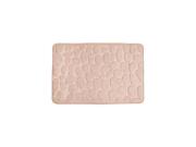 Απορροφητικό Χαλάκι Μπάνιου Μικροϊνών με Εφέ Πέτρας, σε 2 Χρώματα, 40x60 cm Σομον