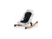 Kinderkraft παιδικό Relax για μωρά έως 9 Kg, σε ασπρόμαυρο χρώμα, 47x73x46 cm