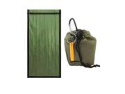 Survival Θερμική Κουβέρτα Εκτάκτου Ανάγκης Υπνόσακος 200x90 cm από Πλαστικό, σε Πράσινο χρώμα