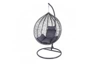 Κούνια Φωλιά με Βάση σε γκρι χρώμα, 104x63x194 cm