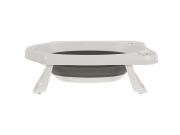 Πτυσσόμενη μπανιέρα μωρού σε γκρι χρώμα, 84x48x23 cm