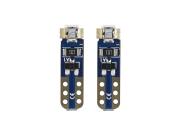 Amio Σετ λάμπες Αυτοκινήτου και Μοτοσυκλέτας T5, led 5600K, ψυχρό λευκό 12V 0.5W, 9x6x2 cm, 01094