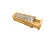 Χειροκίνητος τρίφτης με δοχείο, από bamboo, 21.5x8.5x6.5 cm