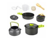 Aria Trade Σετ Σκεύη Μαγειρικής 11 Τεμαχίων για Camping με Βραστήρα
