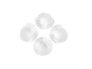 Σετ Προστατευτικά για γωνίες από σιλικόνη 4 τεμαχίων, 3x3x3 cm