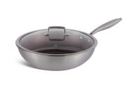 Edenberg Αντικολλητικό Βαθύ Τηγάνι Wok 30 cm με Τριπλή Κεραμική Επίστρωση Πάτο Induction, EB-14109