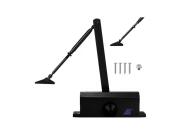 Μηχανισμός επαναφοράς πόρτας, σούστα από αλουμίνιο για πόρτες έως 65kg, 17.5x6x3.9 cm