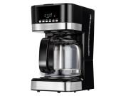 Προγραμματιζόμενη Καφετιέρα Φίλτρου Γαλλικού Καφέ 950W Χωρητικότητας 1.8lt σε Μαύρο Χρώμα, MKW-05