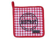 Βαμβακερή Πιάστρα Κουζίνας Φούρνου σε Καρό μοτίβο, 20x20 cm, Chef Bistrot