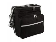 Aria Trade Ισοθερμική Τσάντα Πικ Νικ με Διάφορες Θήκες Οργάνωσης 24x33x33cm Μαύρο