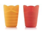 InnovaGoods Σετ Παρασκευαστής Ποπ-Κορν 2 τμχ για Φούρνο Μικροκυμάτων Πλαστικό 13x13x17cm, V0103138