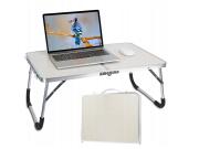 Πτυσσόμενο Φορητό Τραπεζάκι με Μεταλλικό Σκελετό για Camping, 26.5x61.5x40 cm