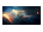 Αντιολισθητικό Mousepad XXL για το Πληκτρολόγιο και το Ποντίκι με Θέμα Γαλαξία, 80x30 cm