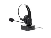 Ασύρματο ακουστικό με χειλόφωνο, Bluetooth, βάση φόρτισης με σύνδεση USB, Headset Mono