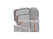 Trizand Νεσεσέρ/ Αξεσουάρ Αποσκευών Γκρι 7τμχ
