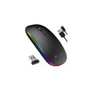 Dunmoon Αθόρυβο Ασύρματο Οπτικό Ποντίκι Για Gaming Με 1600 DPI Και 2.4 Ghz, 11x5.5x2.5 cm