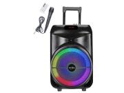 Φορητό Ηχείο Τρόλεϊ 700W με Karaoke με Eνσύρματο Μικρόφωνο Βluetooth και Led Φωτισμό