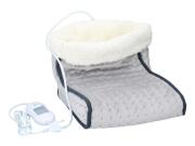 Aria Trade Θερμαινόμενο Υποπόδιο 100W 30x30x23 cm Γκρι