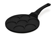 Berlinger Haus Αντικολλητικό τηγάνι pancake 26 cm 7 θέσεων, BH-7793 Black Rose Collection