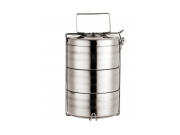 Berlinger Haus Σετ Δοχείων Μεταφοράς Φαγητού από Ανοξείδωτο Ατσάλι τριών επιπέδων, BH-7202