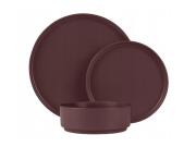 Berlinger Haus Σετ Σερβίτσια Φαγητού 18 τεμαχίων σε Μπορντό χρώμα, Leonardo Collection, BH-10007