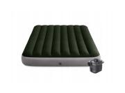 Intex Φουσκωτό Στρώμα Ύπνου Υπέρδιπλο με Ηλεκτρική Τρόμπα Prestige Downy Queen, 203x152x25 cm, 64779