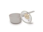 Berlinger Haus Κατσαρολάκι με καπάκι 16 cm σε ματ κρέμ χρώμα, Sahara Collection BH-8058